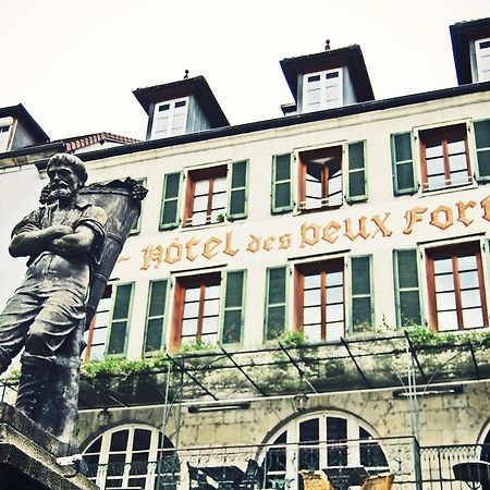 סאלן-לה-באן Logis Hotel Des Deux Forts מראה חיצוני תמונה